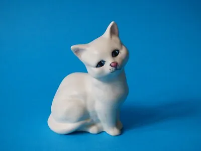 Buy L@@k Small Cute Collectable Beswick White Matt Kitten Cat Ornament Free Uk P+p • 14.99£
