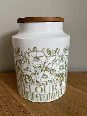 Buy Hornsea Pottery Fleur Storage FLOUR Jar Large Size Vintage Retro Ceramic Pot • 17.99£