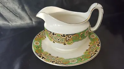 Buy Vintage LOSOL WARE Floral KEELING & CO  GRAVY BOAT AND STAND • 14.99£