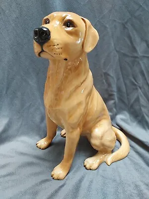 Buy Lovely Vintage Beswick Large Sitting Fireside Dog Golden Labrador 2314 13.5  • 100£