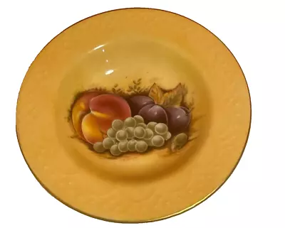 Buy Aynsley Orchard Gold Small Rimmed Plate, Bone China, Vintage • 11.99£