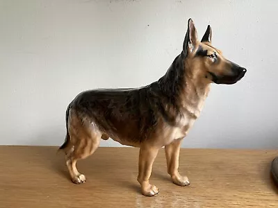 Buy Large Vintage Royal Doulton Alsatian Dog Figurine, Ch. Benign Of Picardy • 58£