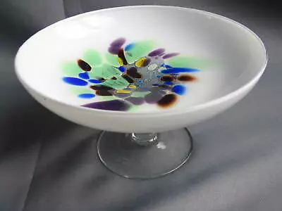 Buy Richards Art Collection Glass Pedestal Bowl / Taza • 8.49£