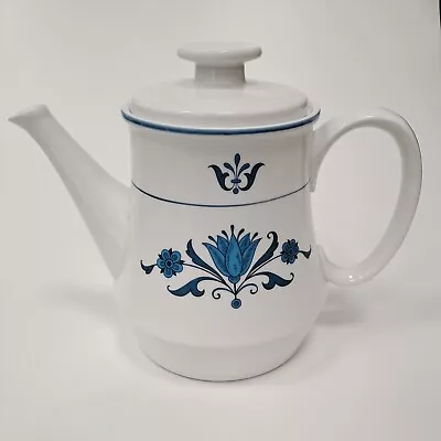 Buy Vintage Noritake Blue Haven Teapot Progression China 9004 Japan Made 18cm Tall • 14.99£