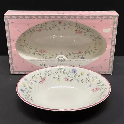 Buy Johnson Brothers Summer Chintz Oval Sole Oven Dish & Serving Bowl • 20£