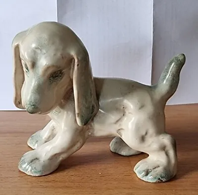 Buy Beautiful Vintage Art Deco Pottery Dog 1930s  Foreign  Possibly German • 18.50£