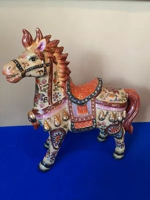 Buy Large Antique Vintage Chinese Tang Horse  Porcelain Ceramic  Height 36cm • 50£