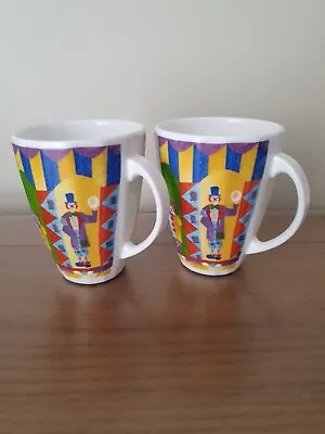 Buy Duchess Clown Mugs X 2 Fine Bone China VGC Pre Owned • 9.50£