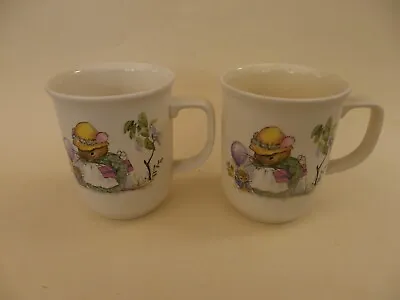 Buy Poole Pottery Vintage Pair Of Mousykins Mugs Mice With Balloon, 3.75  Tall. • 17.50£