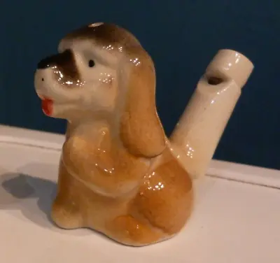 Buy 1 X Russian Pottery Toy Whistle Dog Shape Water Whistle Hand-made • 6.99£