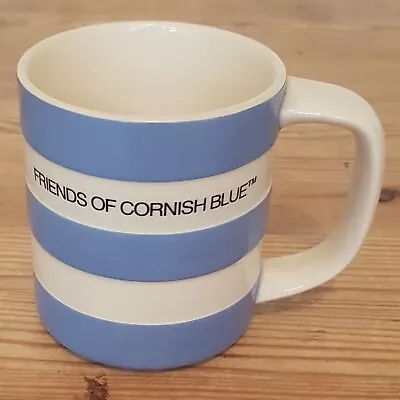 Buy T G Green Cornishware Blue And White Mug 9cm 10oz • 10£