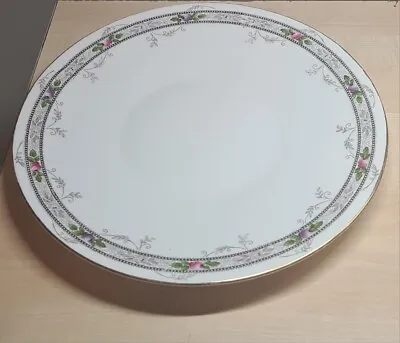Buy Shelley Fine Bone China Dinner Plate 10775 Rose And Bead • 5£