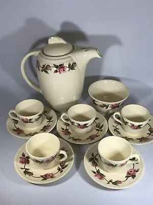 Buy Lovely Coffee Pot Set By Swinnertons In The Harvest Pattern ‘June Roses. • 15£