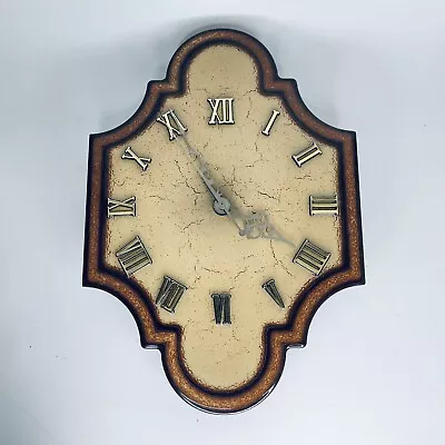 Buy Stunning Vintage Art Deco Clock Tile By Burl Products Enfield Excellent 29x20 Cm • 78.25£
