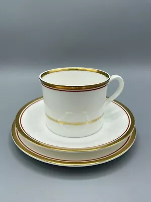 Buy Royal Worcester Dunlop 1977 Bone China Cup & 2 Saucers Silver Jubilee - England • 17£
