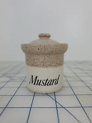 Buy Brailsford Studio Pottery Stoneware MUSTARD Jar With Lid  John Hermansen England • 18.96£