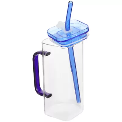 Buy Glass Mason Jar Cups With Lids And Straws - 300ml • 44.58£