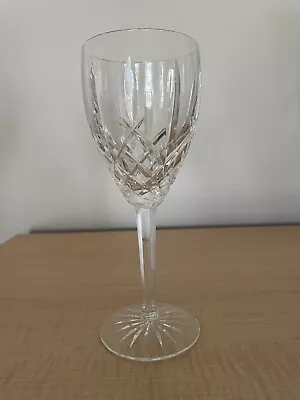Buy Waterford Crystal Araglin 7.75  Wine Glass Goblet Stemware Water Goblet BARWARE • 47.14£