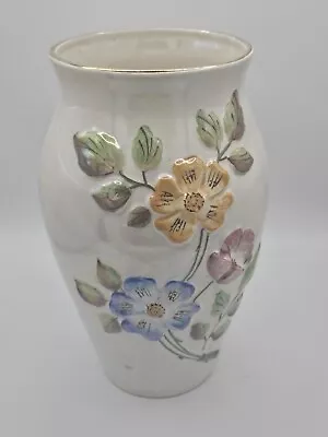Buy Arthur Moore 1950's Large Lustre Ware Floral Vase 9.5 Inches In Height. • 40£