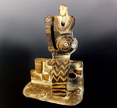 Buy Superb, John Maltby 'ancient Guardian' Series Seated Knight Ceramic Sculpture • 675£