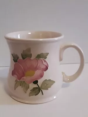 Buy Vintage Staffordshire Moorcroft Mug Pottery Pink Pansy Cup • 35£