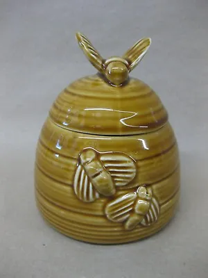 Buy Vintage Devon Pottery Honey Pot ~ Bumble Bee Decoration ~ Bumble Bee Lid • 9.99£