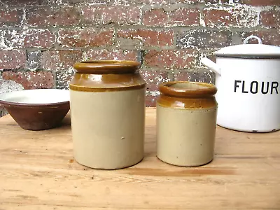Buy Antique Vintage Stoneware Crocks Jars Pots Storage Utensil • 10£
