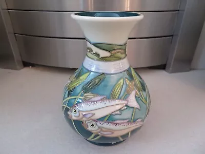 Buy *beautiful Rare* Moorcroft Vendace Fish Vase M1/6 Kerry Goodwin • 400£