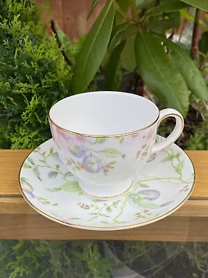Buy Wedgwood Sweet Plum 150ml Leigh Shaped Tea Cup & Saucer ~ Brand New 1st Quality • 49.99£