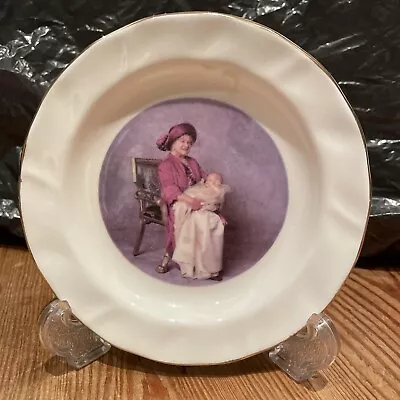 Buy Fenton Bone China Plate Her Majesty The Queen Mother And Prince Henry • 6£