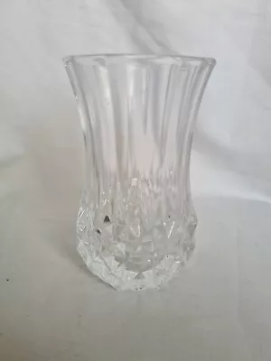 Buy Vintage 5'' Cristal D'Arques Lead Crystal Cut Glass Vase • 9£