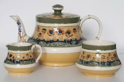 Buy James Macintyre & Co Art Nouveau Tea Set - William Moorcroft Poppy Design C.1902 • 875£