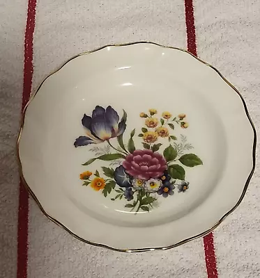 Buy Vintage Duchess Bone China Trinket Dish Floral Pattern Made In England 12cm  • 5£