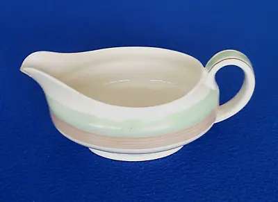 Buy Vintage Wood's Ivory Ware Gravy Boat Art Deco Green Brown - Chip Under Spout • 4.99£
