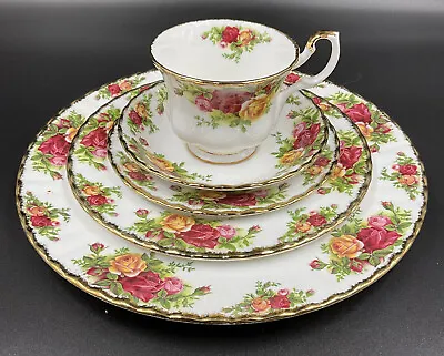 Buy Royal Albert Old Country Roses Porcelain Dinnerware 5-piece Place Setting • 56.58£
