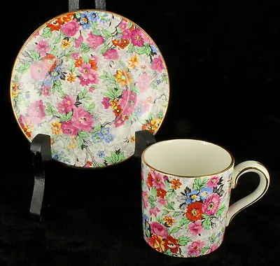 Buy Vintage Lord Nelson China Marina  Demitasse Cabinet Sized Teacup & Saucer Set • 47.41£