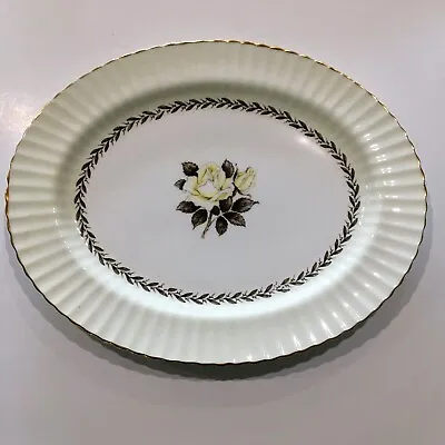 Buy Melanie Rose Large Serving Platter By Paragon Yellow Rose Bone China England 14  • 43.22£