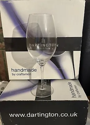 Buy 2 Pairs Of Dartington Crystal Wine Glasses Burgundy Connoisseur. Original Boxes • 34.99£