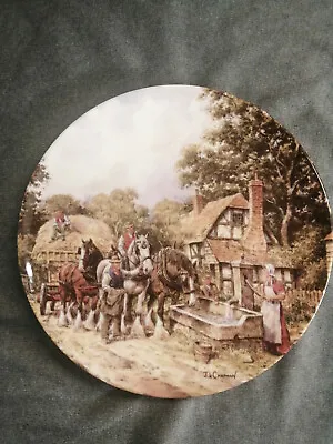 Buy Royal Doulton Decorative Plate  - At The Water Trough - John Chapman . UK. • 9£