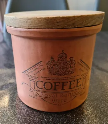 Buy Branham Pottery Royal Barum Ware Coffee Container / Storage Jar • 19.99£