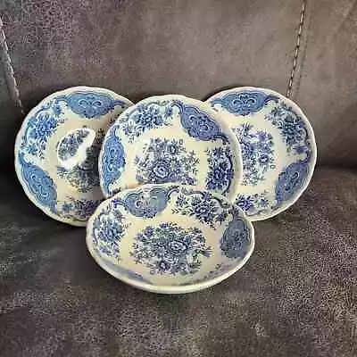 Buy Ridgway Of Staffordshire England “Windsor” Pattern Blue 5.5inch Bowls • 20£