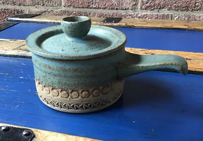 Buy BROADSTAIRS Pottery 'Diane Sanders' (Late 20thC) Blue Green Soup Tureen & LID • 24.99£