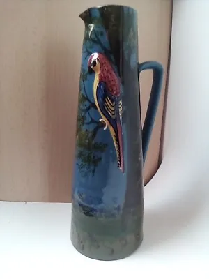 Buy Torquay Pottery Tall Parrot On Branches  Jug Height 30 Cm • 22£