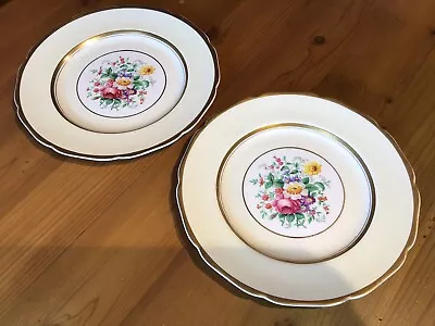 Buy 2 X Vintage Johnson Brothers England PAREEK Floral Patterned Dinner Plates • 11.99£