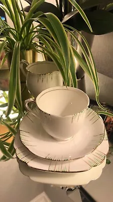 Buy Royal Albert Tea Set, Art Deco Pattern, Royal Albert Crown China • 44.99£