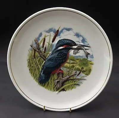 Buy Pretty Bone China Hammersley Kingfisher Collector Plate • 7.99£