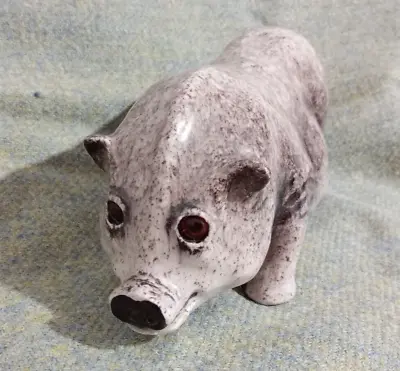 Buy Winstanley Pig In Very Good Condition Signed With Glass Eyes . • 60£