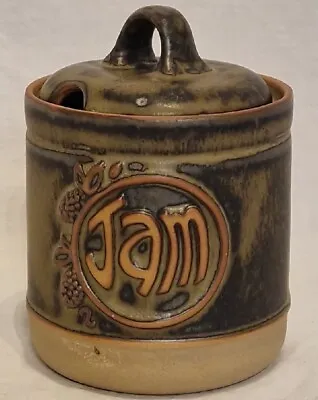 Buy Tremar Pottery - Jam Pot - Presingoll Cornish Stoneware - Vintage • 10£