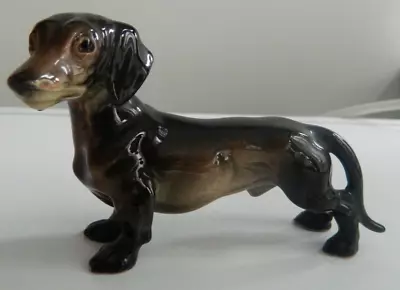 Buy Pottery Dachshund Dog Marked With Letter B • 24.99£