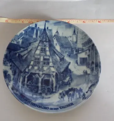 Buy KAISER GERMANY Rothenburg Ob Der Tauber 5.5 INS DIA Porcelain Collectors Plate • 4.75£